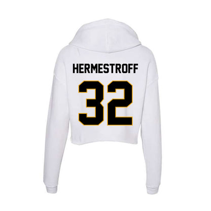 Missouri - NCAA Football : Maddux Hermestroff - Classic Shersey Women's Crop Fleece Hoodie-1