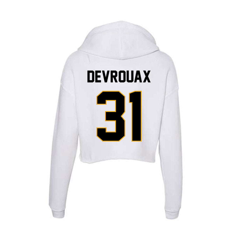 Missouri - NCAA Women's Soccer : Mia Devrouax - Women's Crop Fleece Hoodie-1