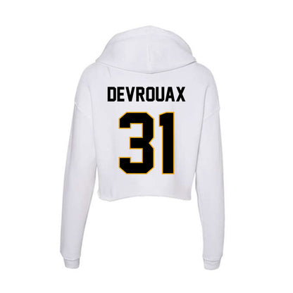 Missouri - NCAA Women's Soccer : Mia Devrouax - Women's Crop Fleece Hoodie-1