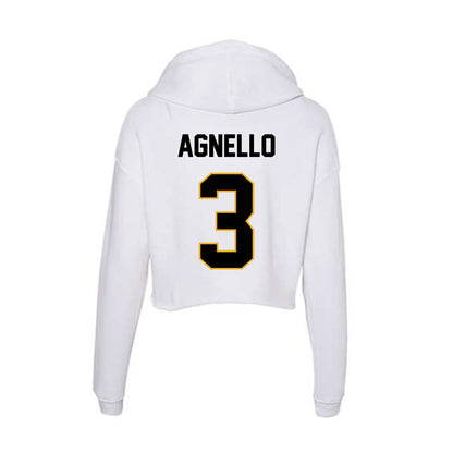 Missouri - NCAA Women's Volleyball : Maizy Agnello - Classic Shersey Women's Crop Fleece Hoodie-1