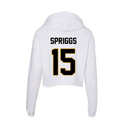 Missouri - NCAA Women's Soccer : shania spriggs - Women's Crop Fleece Hoodie-1