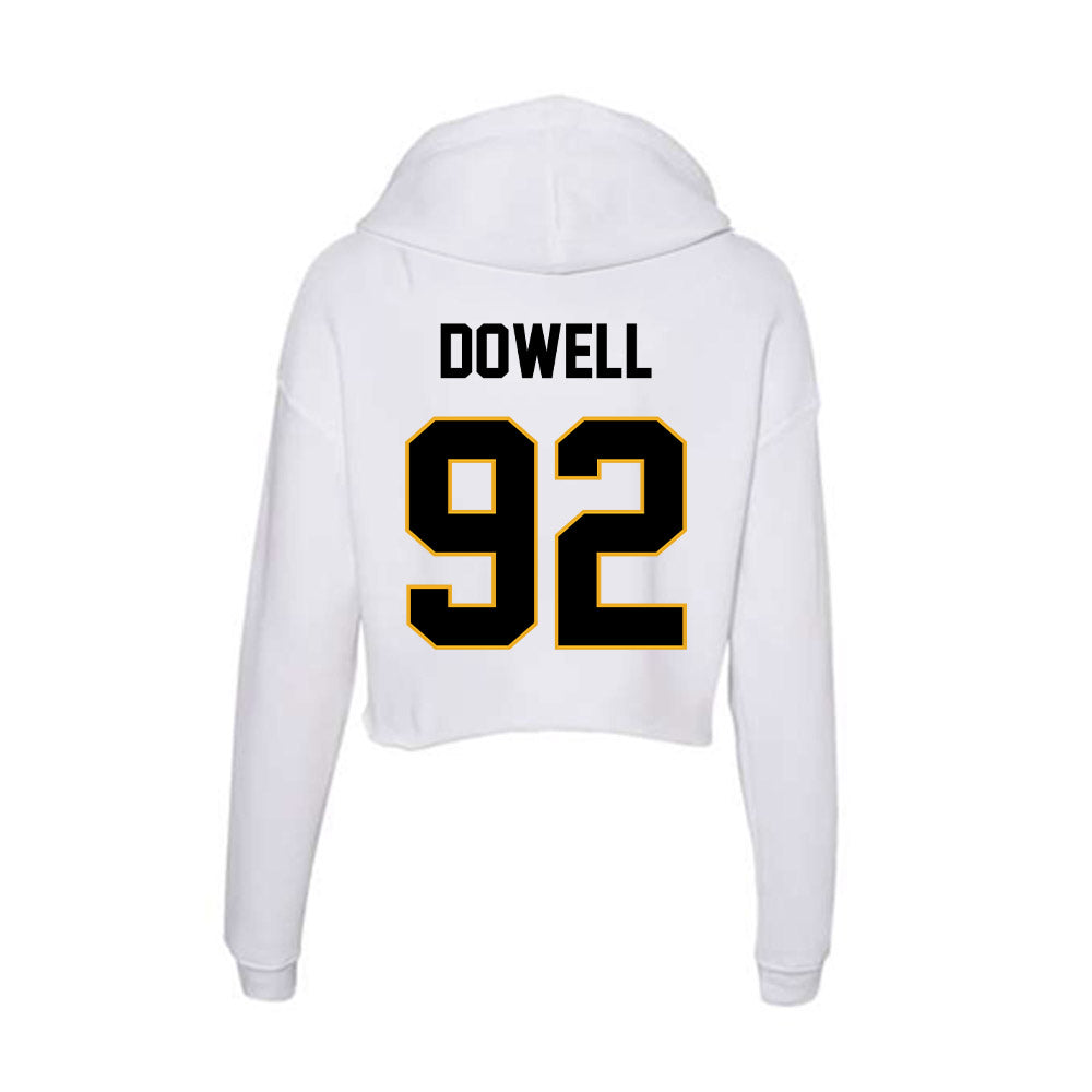 Missouri - NCAA Football : Jason Dowell - Women's Crop Fleece Hoodie-1