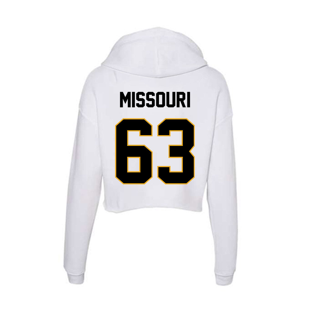 Missouri - NCAA Football : Chace Missouri - Women's Crop Fleece Hoodie-1