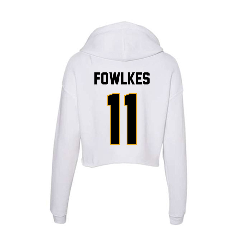 Missouri - NCAA Football : DaMarion Fowlkes - Classic Shersey Women's Crop Fleece Hoodie-1