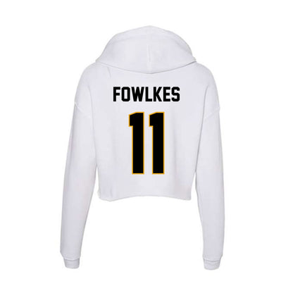 Missouri - NCAA Football : DaMarion Fowlkes - Classic Shersey Women's Crop Fleece Hoodie-1