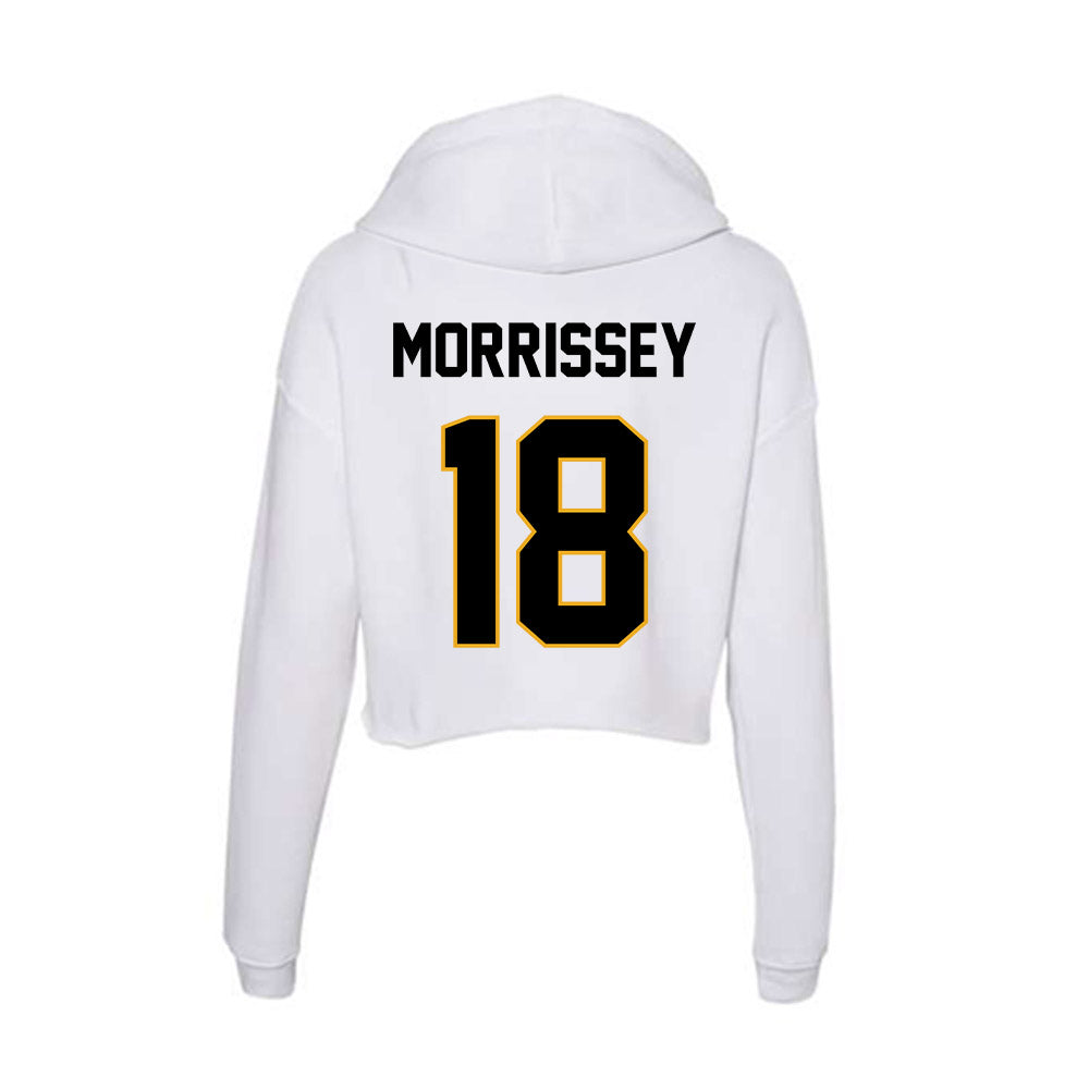 Missouri - NCAA Women's Volleyball : Claire Morrissey - Women's Crop Fleece Hoodie-1