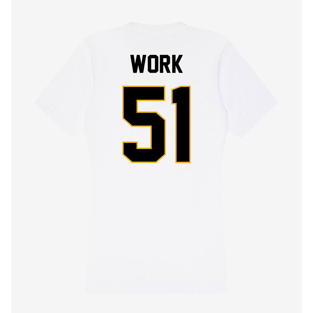 Missouri - NCAA Football : Luke Work - Classic Shersey Women's V-Neck T-Shirt-1