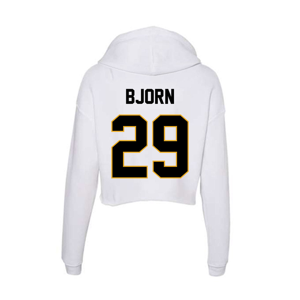 Missouri - NCAA Baseball : Dane Bjorn - Classic Shersey Women's Crop Fleece Hoodie-1