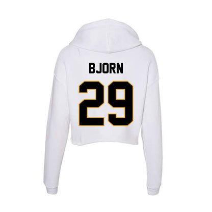 Missouri - NCAA Baseball : Dane Bjorn - Classic Shersey Women's Crop Fleece Hoodie-1