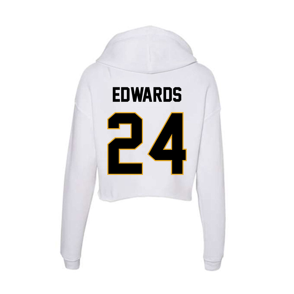 Missouri - NCAA Football : Xaishaun Edwards - Classic Shersey Women's Crop Fleece Hoodie-1