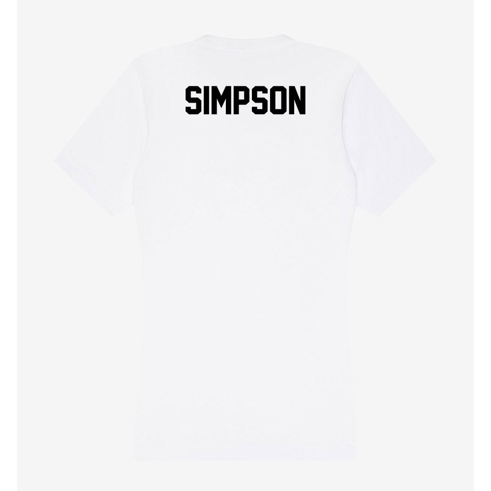 Missouri - NCAA Football : Donta Simpson - Classic Shersey Women's V-Neck T-Shirt-1