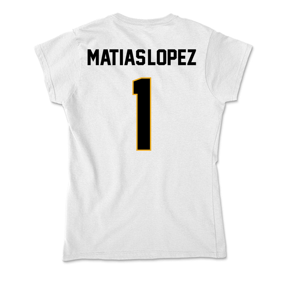 Missouri - NCAA Women's Volleyball : Zoey Matias-Lopez - Classic Shersey Soft Style Women’s T-Shirt-1