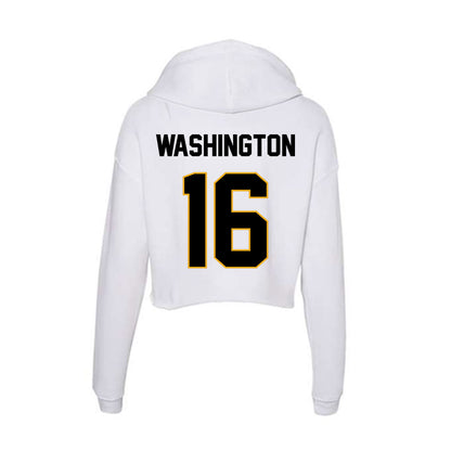 Missouri - NCAA Football : Bobby Washington - Classic Shersey Women's Crop Fleece Hooded Sweatshirt-1
