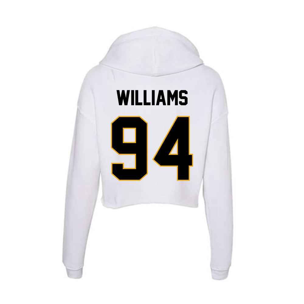 Missouri - NCAA Football : Sam Williams - Classic Shersey Women's Crop Fleece Hoodie-1