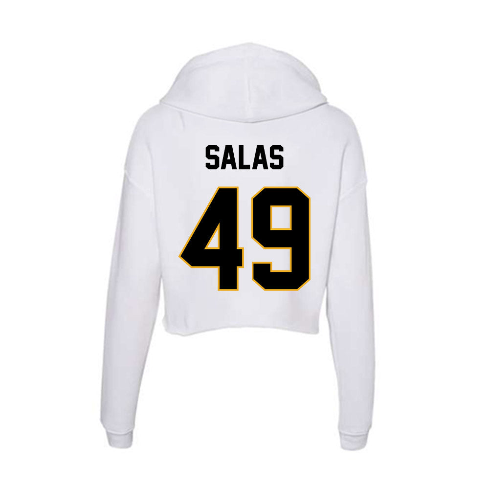 Missouri - NCAA Baseball : Isaiah Salas - Classic Shersey Women's Crop Fleece Hoodie-1