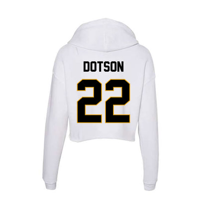 Missouri - NCAA Football : Elijah Dotson - Classic Shersey Women's Crop Fleece Hoodie-1