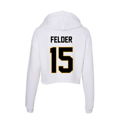 Missouri - NCAA Women's Volleyball : Paige Felder - Women's Crop Fleece Hoodie-1