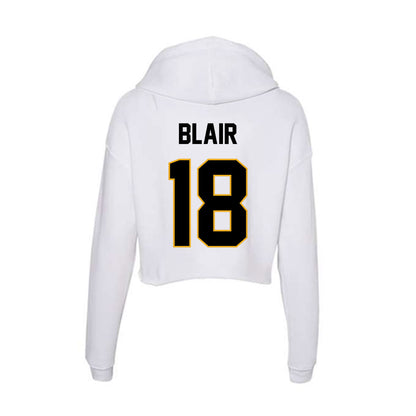 Missouri - NCAA Football : JaDon Blair - Classic Shersey Women's Crop Fleece Hooded Sweatshirt-1