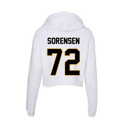 Missouri - NCAA Football : Colin Sorensen - Classic Shersey Women's Crop Fleece Hooded Sweatshirt-1