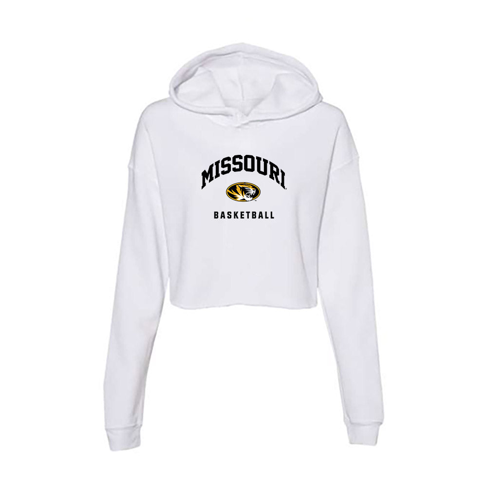 Missouri - NCAA Men's Basketball : Aaron Rowe - Classic Shersey Women's Crop Fleece Hooded Sweatshirt-0