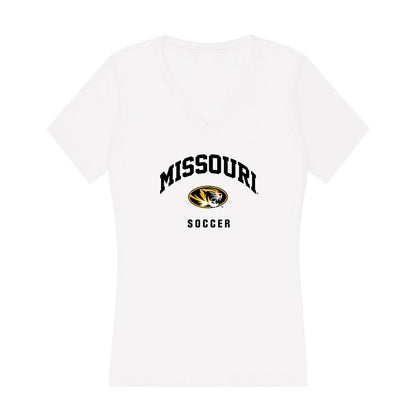 Missouri - NCAA Women's Soccer : Callaway Combs - Women's V-Neck T-Shirt-0