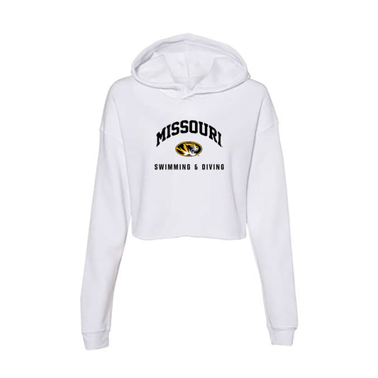 Missouri - NCAA Women's Swimming & Diving : Gabriela Carmona - Classic Shersey Women's Crop Fleece Hoodie-0