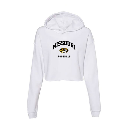 Missouri - NCAA Football : Karsten Fiene - Classic Shersey Women's Crop Fleece Hooded Sweatshirt-0