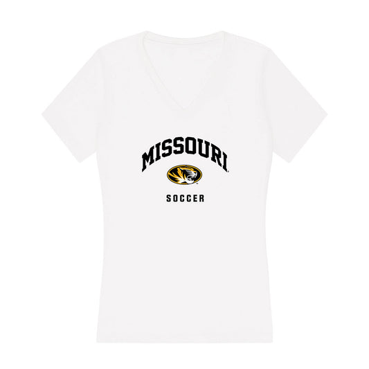 Missouri - NCAA Women's Soccer : aly Bryant - Women's V-Neck T-Shirt-0