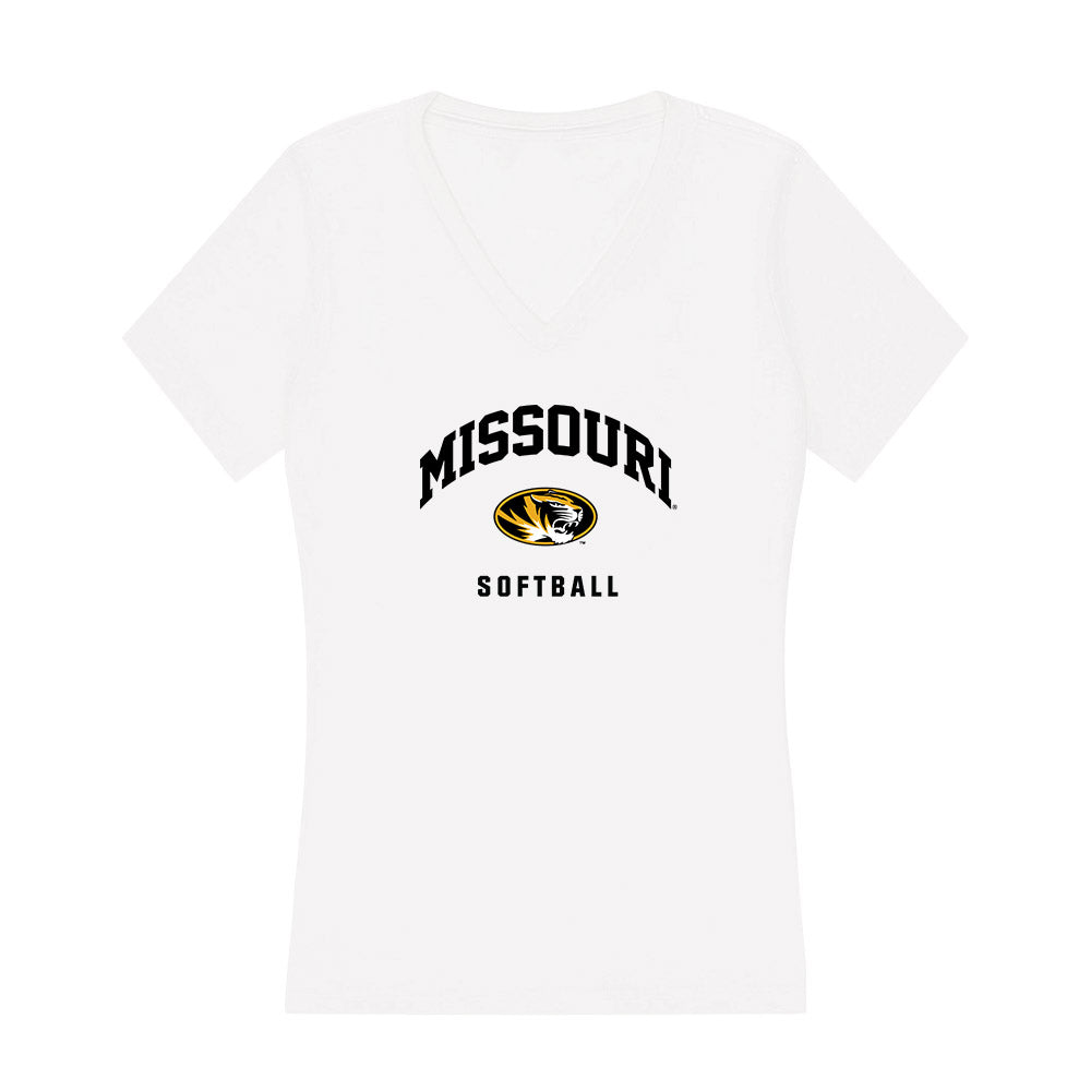 Missouri - NCAA Softball : Abby Hay - Classic Shersey Women's V-Neck T-Shirt-0