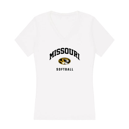 Missouri - NCAA Softball : Abby Hay - Classic Shersey Women's V-Neck T-Shirt-0