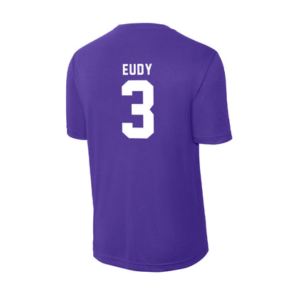 TCU - NCAA Baseball : Kade Eudy - Activewear T-Shirt-1