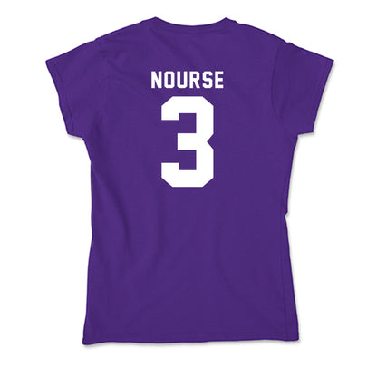 TCU - NCAA Women's Soccer : Peyton Nourse - Soft Style Women’s T-Shirt-1