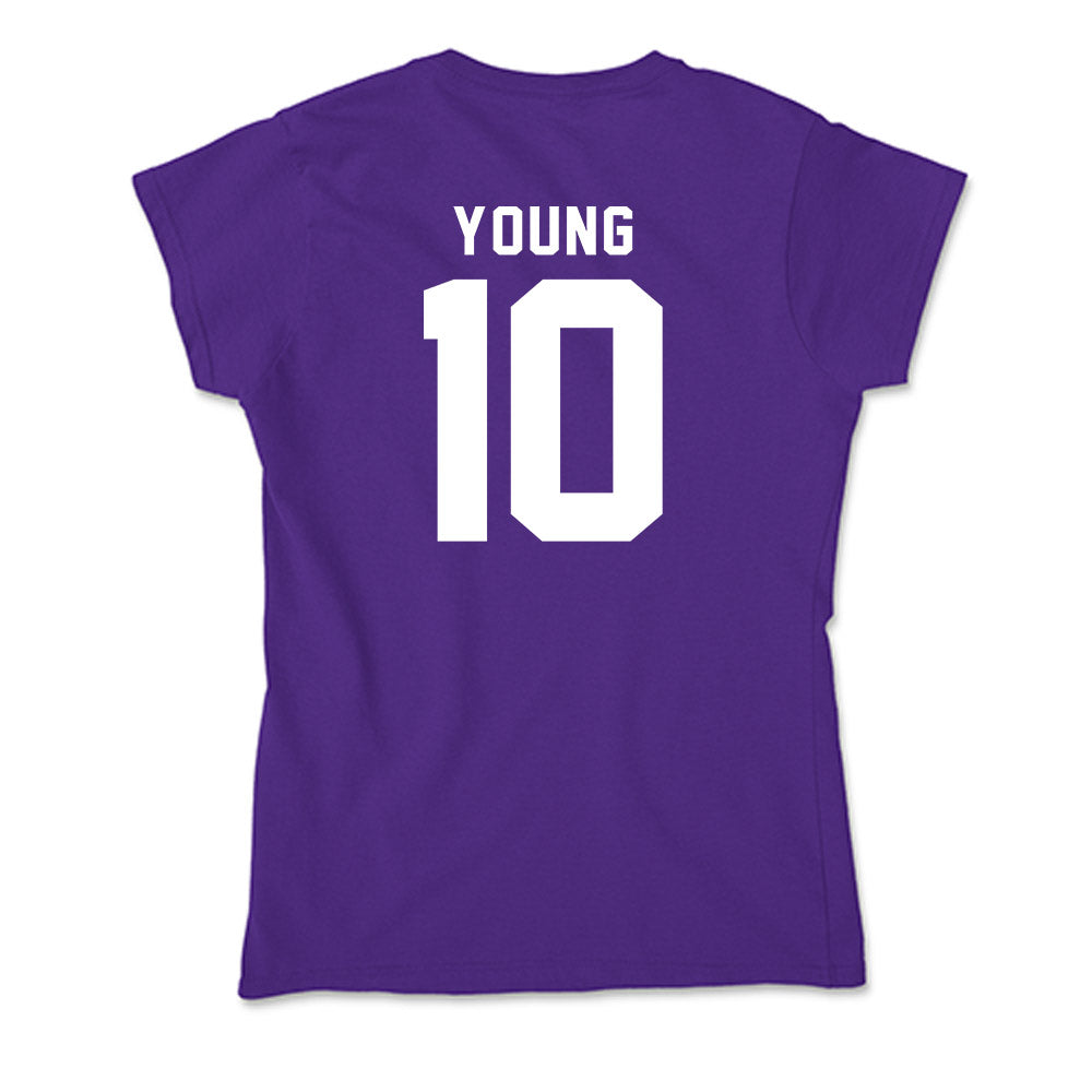 TCU - NCAA Women's Volleyball : Kinsley Young - Soft Style Women’s T-Shirt-1