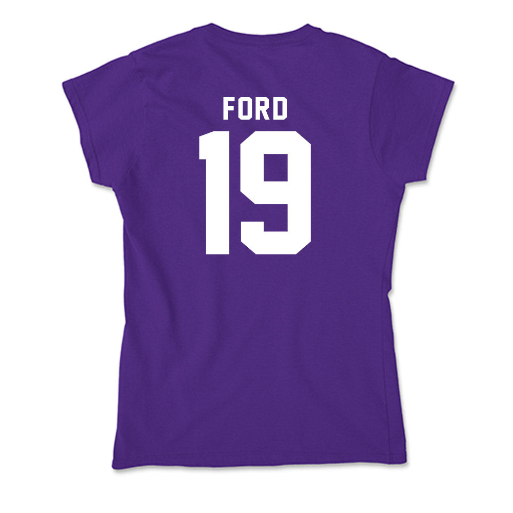 TCU - NCAA Football : Jesse Ford - Soft Style Women’s T-Shirt-1