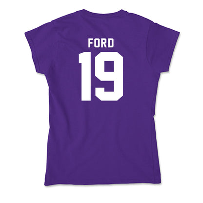 TCU - NCAA Football : Jesse Ford - Soft Style Women’s T-Shirt-1