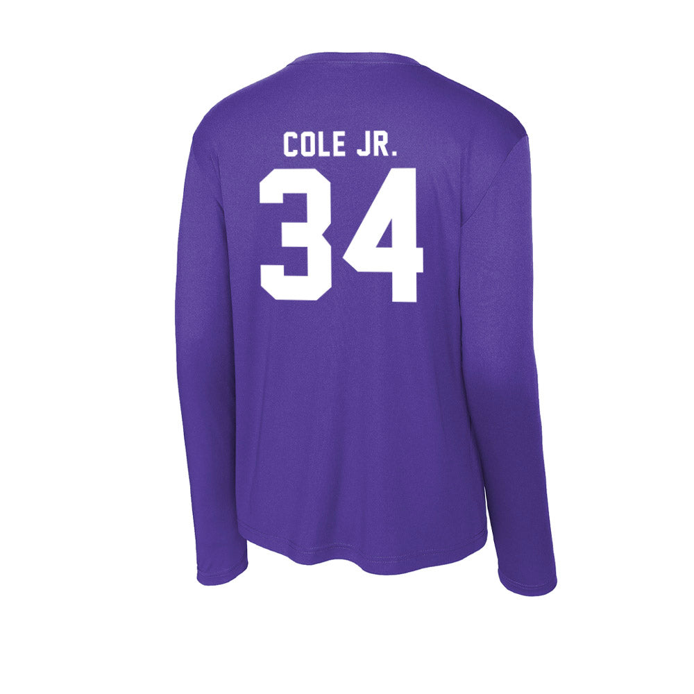 TCU - NCAA Football : Perry Cole Jr. - Activewear Long Sleeve T-Shirt-1