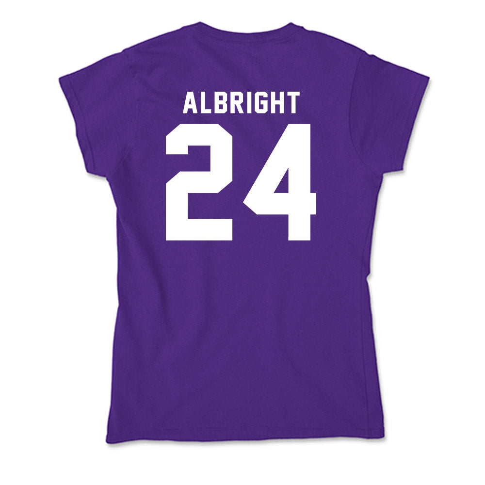 TCU - NCAA Football : Joseph Albright - Soft Style Women’s T-Shirt-1