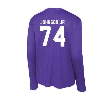 TCU - NCAA Football : Vincent Johnson Jr - Activewear Long Sleeve T-Shirt-1