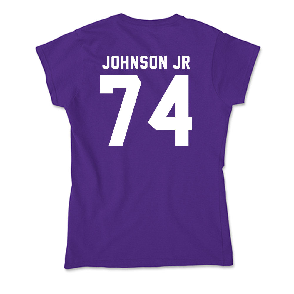 TCU - NCAA Football : Vincent Johnson Jr - Soft Style Women’s T-Shirt-1