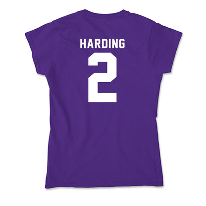 TCU - NCAA Men's Basketball : Brock Harding - Soft Style Women’s T-Shirt-1