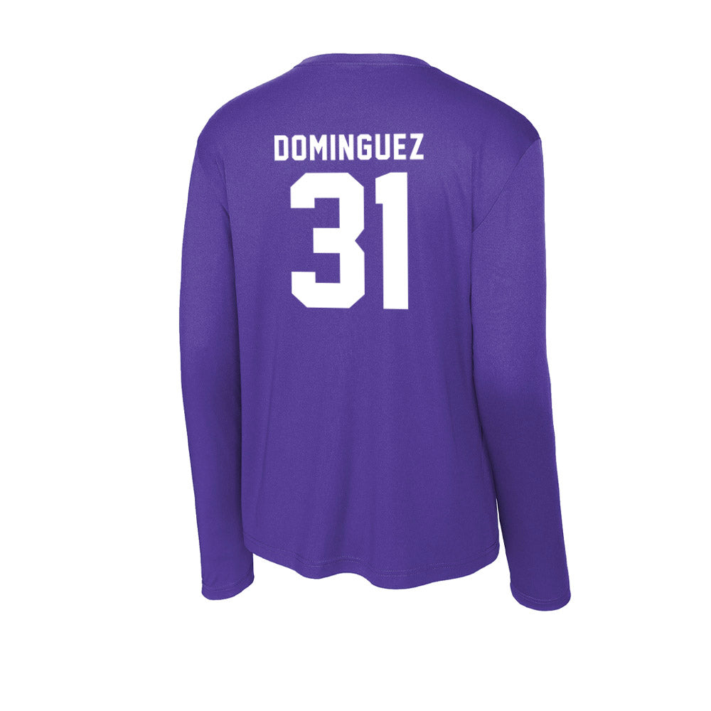 TCU - NCAA Football : Noriel Dominguez - Activewear Long Sleeve T-Shirt-1