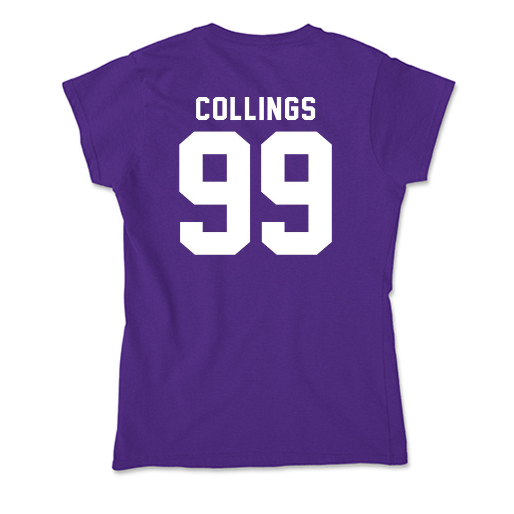 TCU - NCAA Women's Soccer : Eliza Collings - Soft Style Women’s T-Shirt-1
