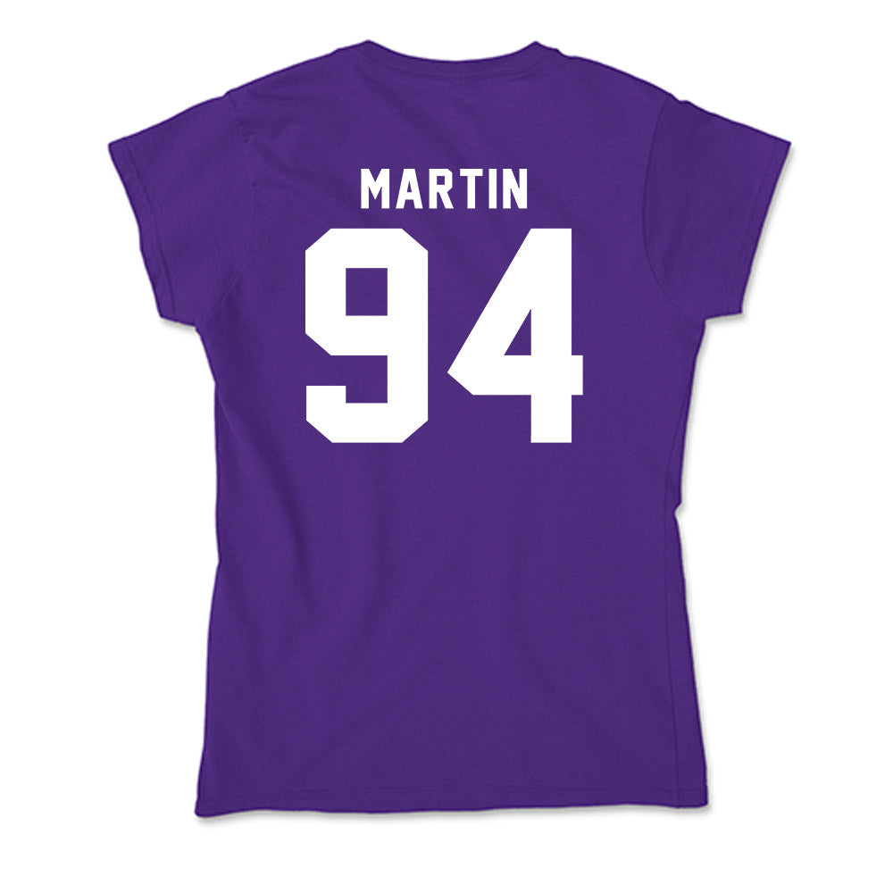 TCU - NCAA Football : Jared Martin - Soft Style Women’s T-Shirt-1