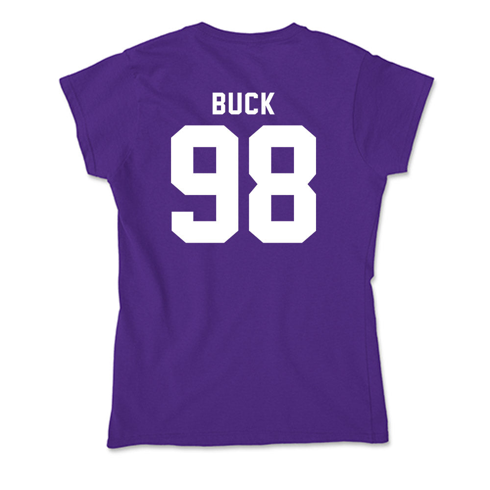 TCU - NCAA Football : Carter Buck - Soft Style Women’s T-Shirt-1