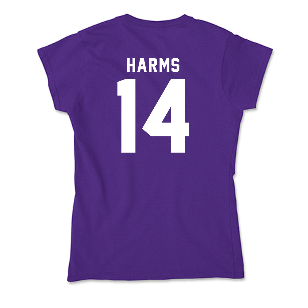 TCU - NCAA Women's Soccer : Hannah Harms - Soft Style Women’s T-Shirt-1