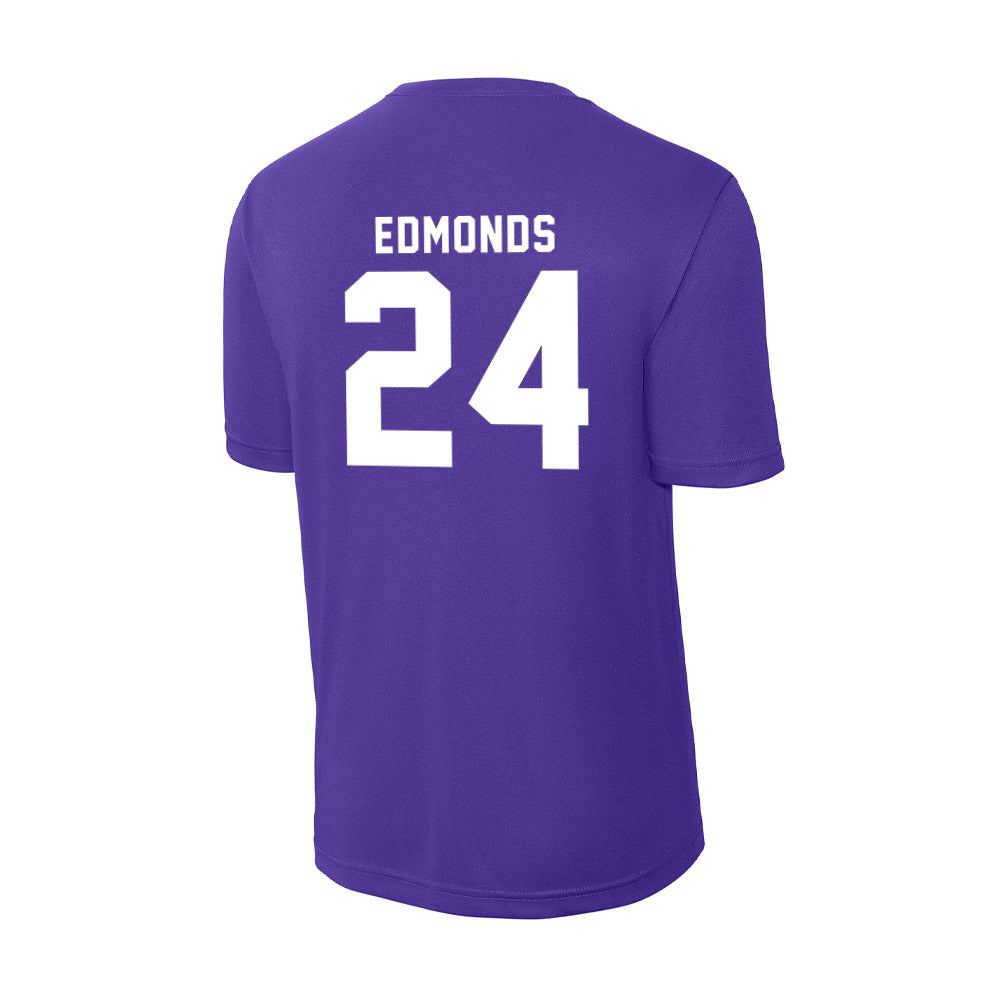 TCU - NCAA Men's Basketball : Xavier Edmonds - Activewear T-Shirt-1