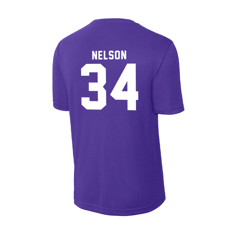 TCU - NCAA Baseball : Cade Nelson - Activewear T-Shirt-1