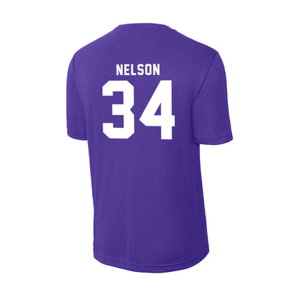 TCU - NCAA Baseball : Cade Nelson - Activewear T-Shirt-1
