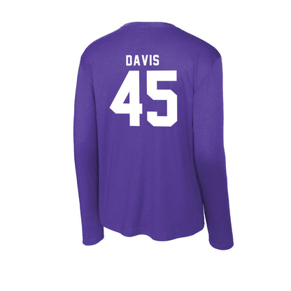 TCU - NCAA Baseball : Lance Davis - Activewear Long Sleeve T-Shirt-1