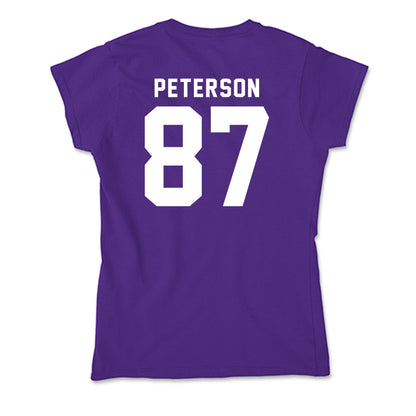 TCU - NCAA Football : Mason Peterson - Soft Style Women’s T-Shirt-1